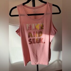 Columbia Pink Sleeveless Top with Graphic